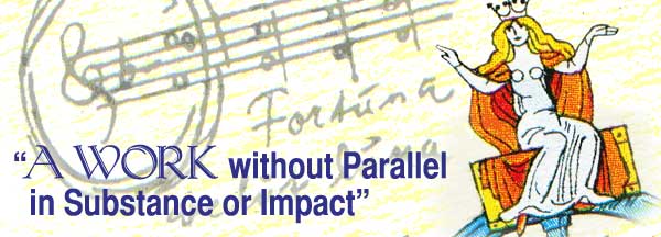 Carl Orff's Carmina Burana