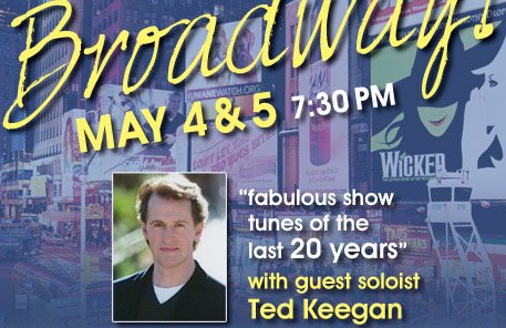 SVC Pops Goes Broadway on May 4 & 5