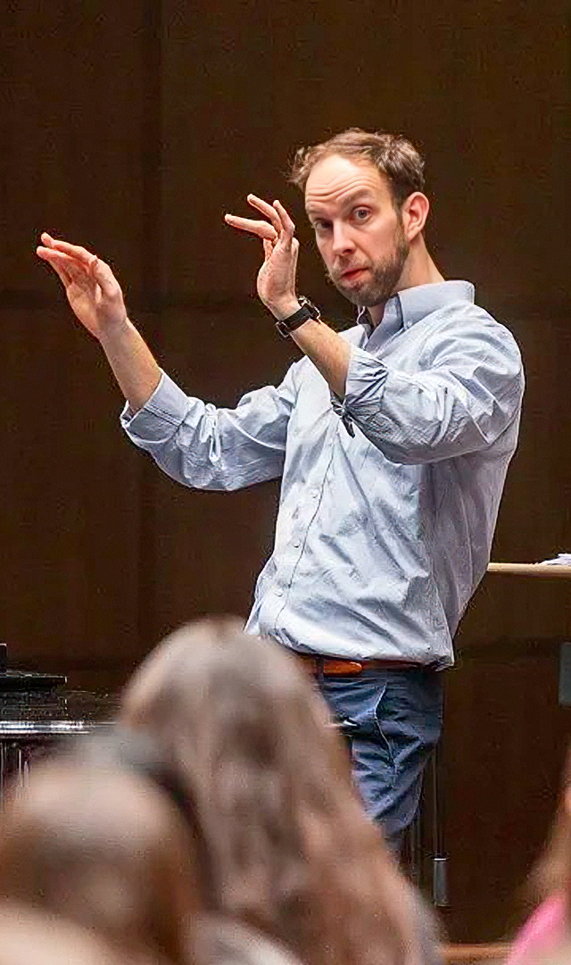 CalebConducting